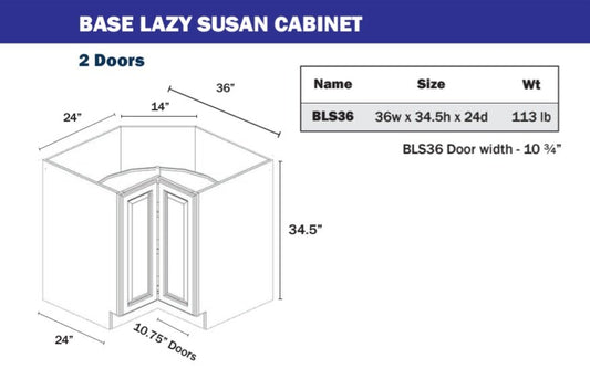 Base Cabinet - Lazy Susan