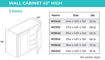 Wall Cabinet - 2 Door