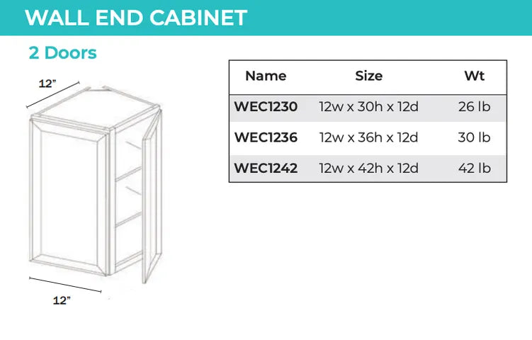 Wall Cabinet - 1 Door