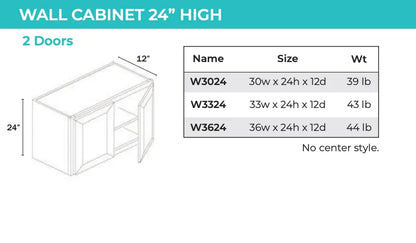 Wall Cabinet - 2 Door